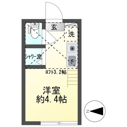 リュクシティー高井戸の間取り写真