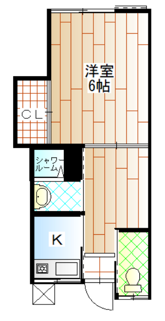 三堀アパートの間取り