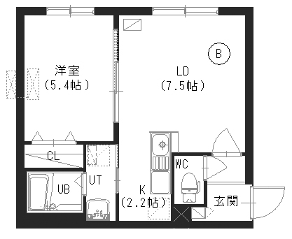 シティレジデンス平岸の間取り