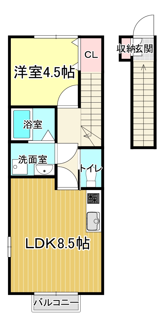 グランメゾン岩沼の間取り