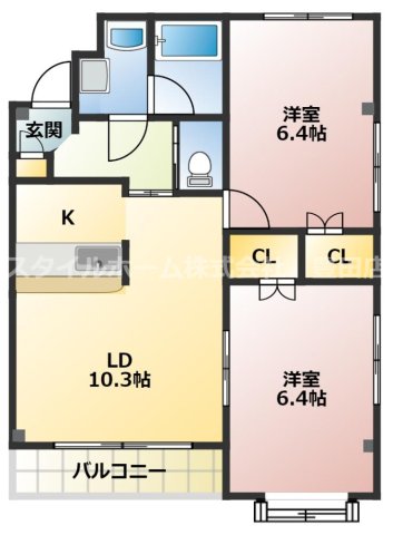 ベルテンポの間取り