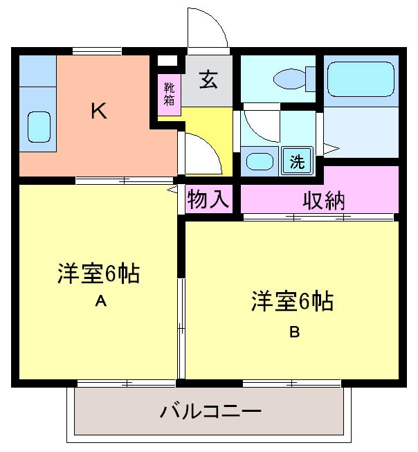 エスポワールの間取り