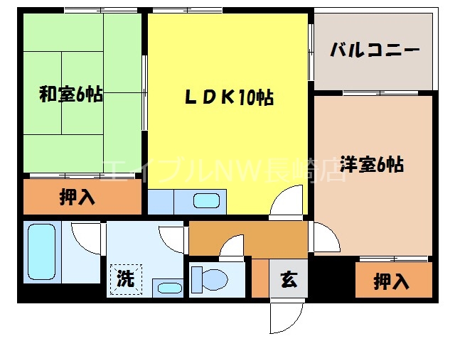 野上ビルの間取り