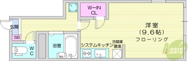 ロワール国見の間取り