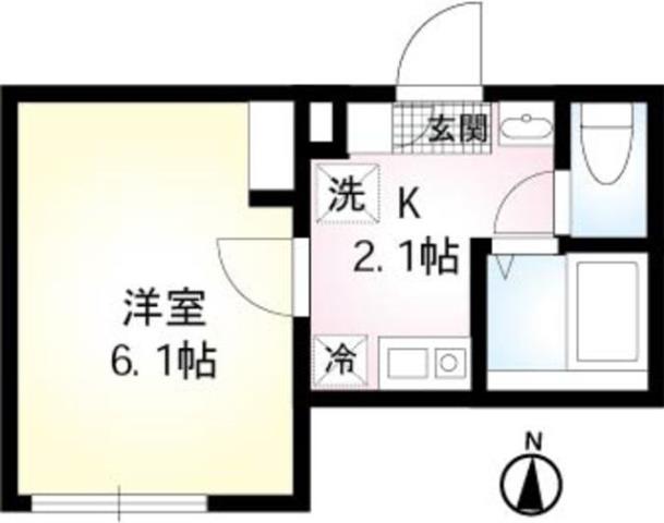 コンフォート川崎の間取り