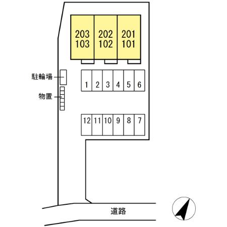 【(仮)D-ROOM都留市古川渡IIのその他】