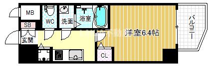 エスリード京橋WESTの間取り