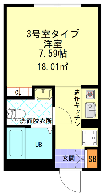 西谷4丁目新築アパート(仮)の間取り