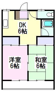 コーポエグモントの間取り