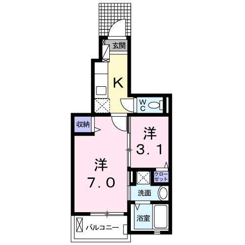 プラーンドルIVの間取り