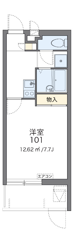 レオネクスト小禄駅前の間取り