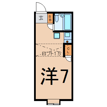 ベルピア湯河原第2の間取り