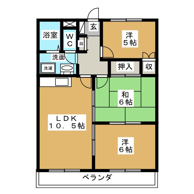 ミストラルIIの間取り