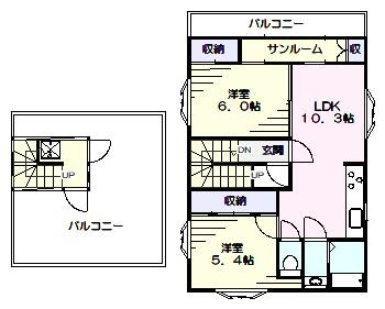 春沢ビルの間取り