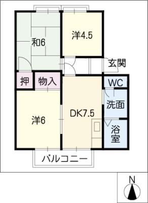 ドミール・シャルマンの間取り