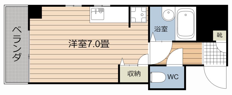 ＦＥＺＡＮ　ＭＡＩＳＥＮIIの間取り