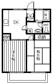 メゾンブランシュの間取り