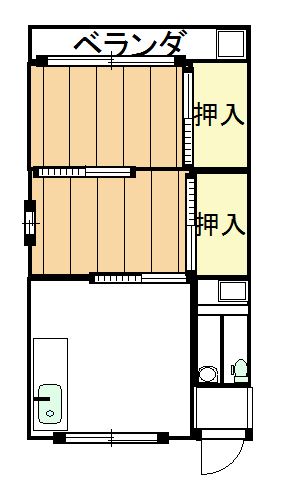 堀田第二ビルの間取り