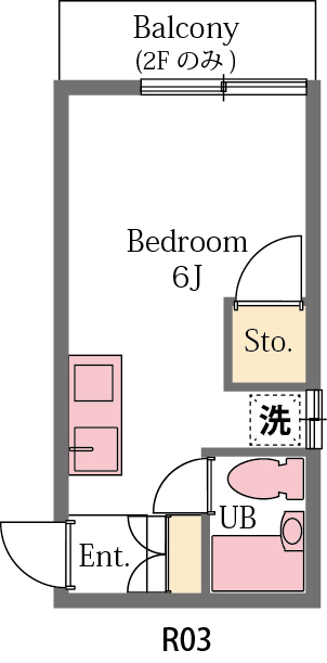 メゾンプリズムの間取り