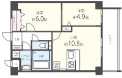 モントーレヒルズ悠の間取り