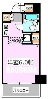 北区王子のマンションの間取り