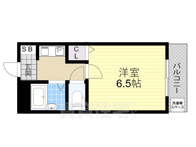 三島郡島本町桜井のマンションの間取り