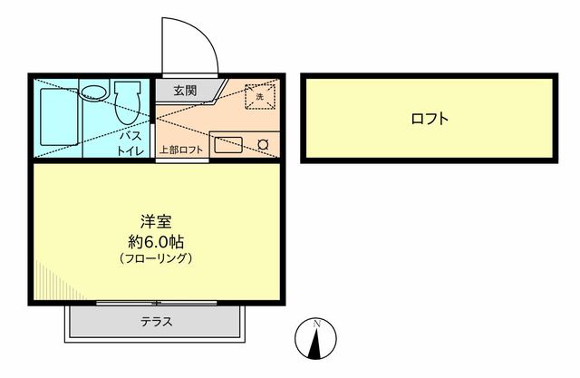 フォリント越谷の間取り