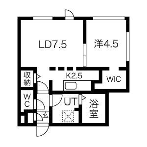 CG HOMES南5条の間取り