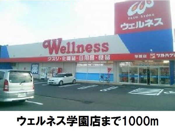 ドラックストア　ウエルネス学園（ドラッグストア）まで1000m