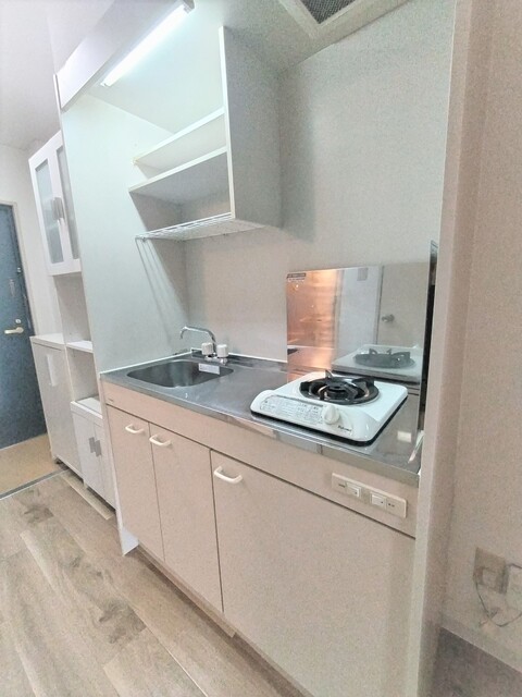 キッチン　キッチン一口ガスコンロ