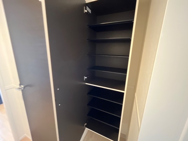 玄関　シューズボックス付き玄関です