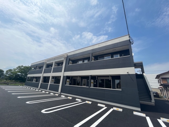 建物外観　新築物件のご紹介です。貴重なペット可物件！