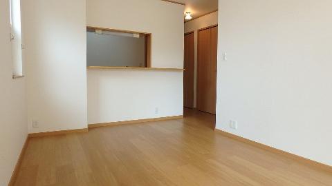 居室・リビング　対面キッチンがお洒落なリビング♪