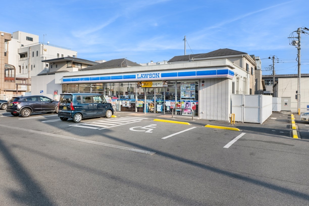 コンビニ　ローソン 高崎片岡町一丁目店（コンビニ）まで408m