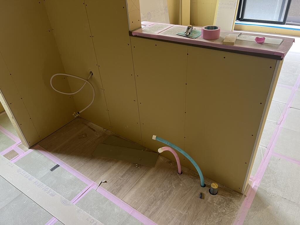 キッチン　※別号室の参考写真となります。