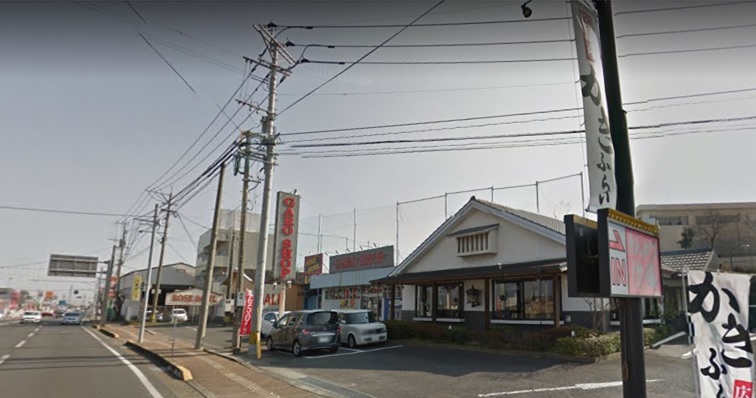 飲食店　とんかつ濱かつ諌早バイパス店（飲食店）まで707m