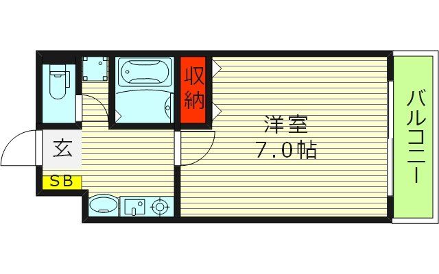 レジナコートの間取り写真