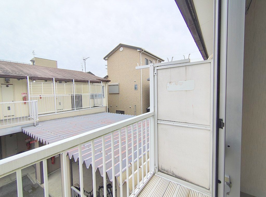 バルコニー　南向きのバルコニー