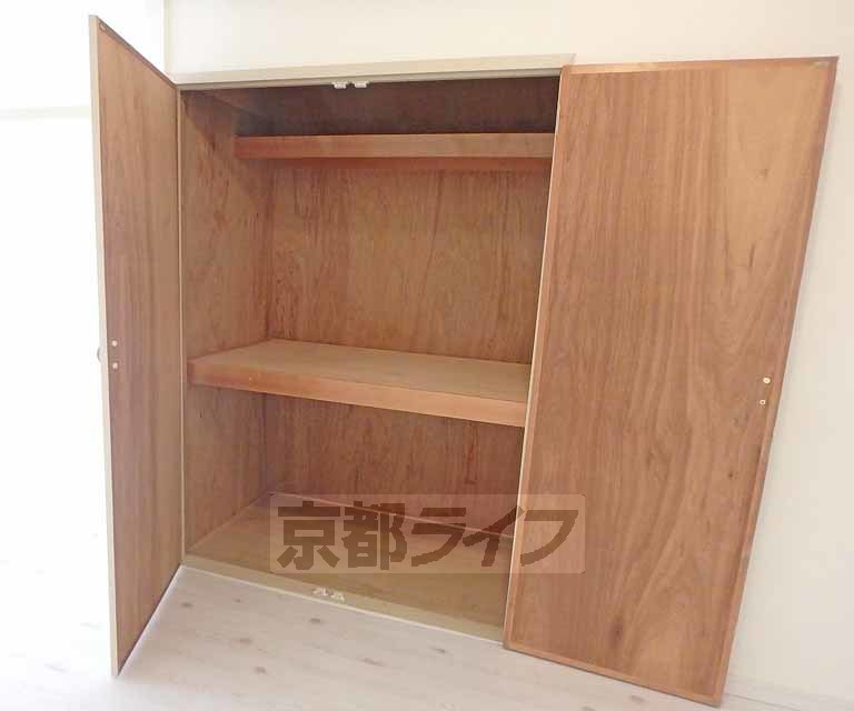 収納　奥行きある大容量収納です。