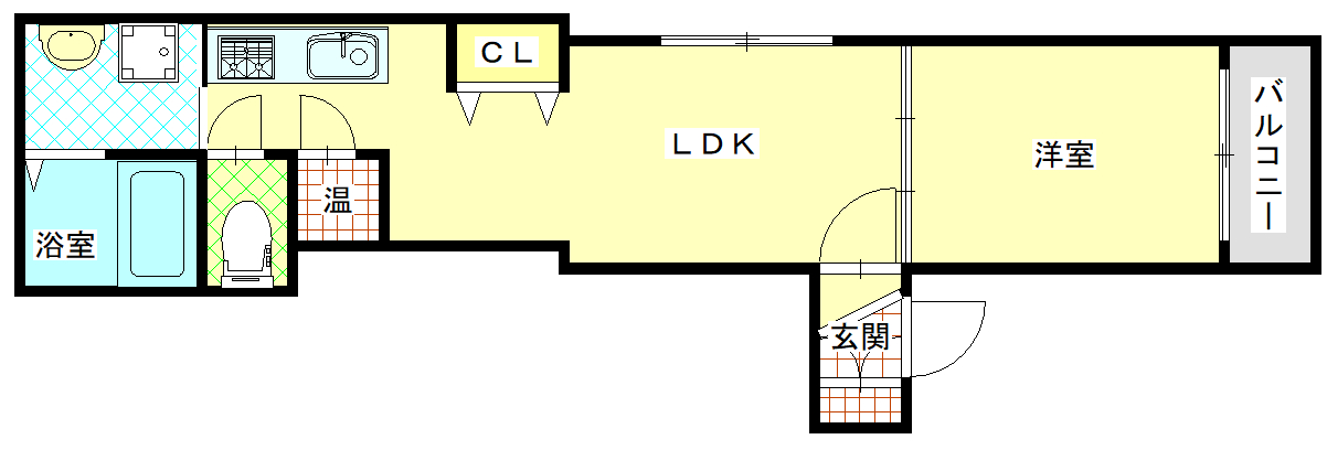 GRANDIR千船の間取り