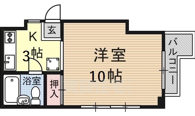 中央1丁目小堀マンションの間取り