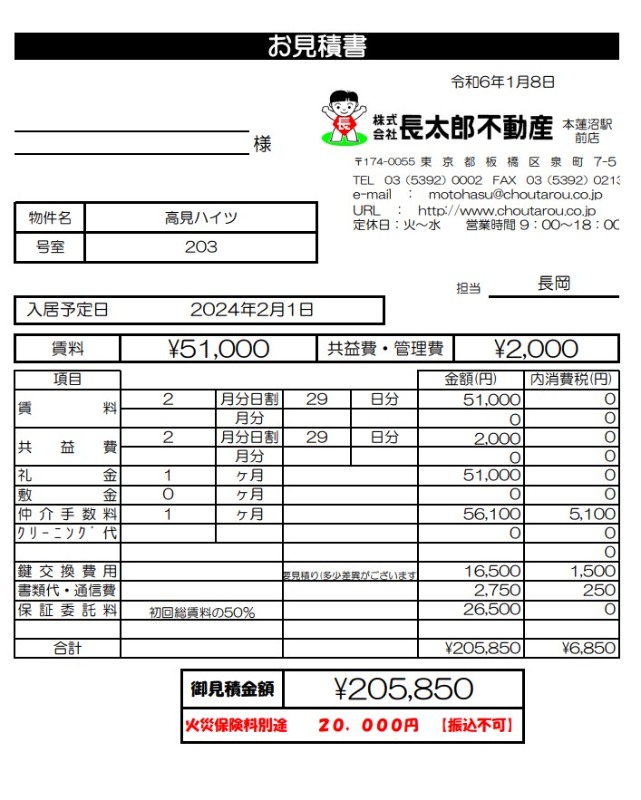 【高見ハイツの洗面設備】