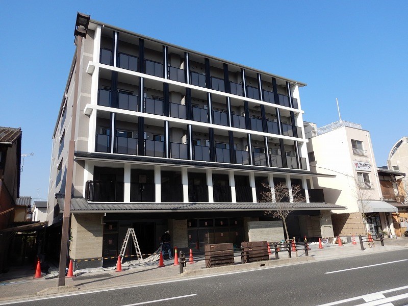 クオリア京都東山（仮：五軒町プロジェクト）の建物外観