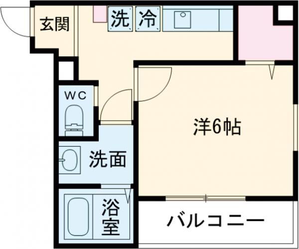 MELDIA青梅の間取り