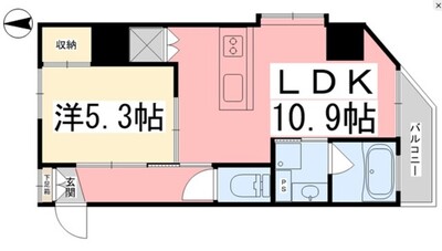 アスティオン本町の間取り