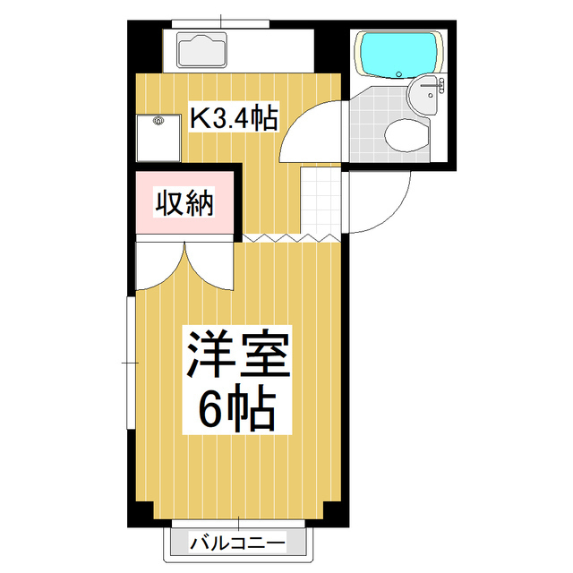 アメニティミネムラの間取り