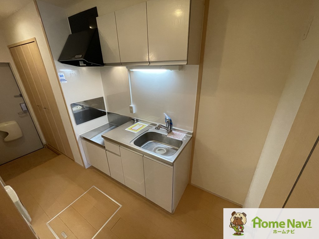 キッチン　浄水器一体型のキッチン