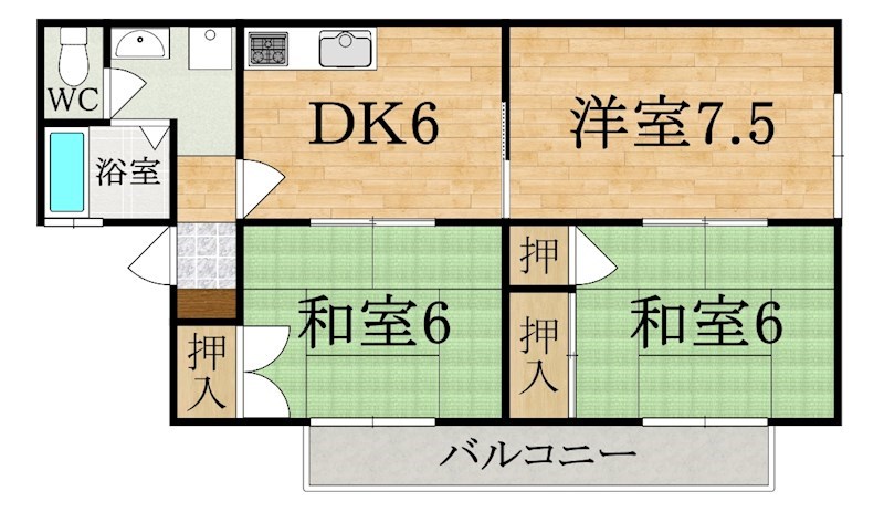 パストラルハイムの間取り