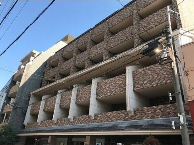 京都市中京区俵屋町のマンションの建物外観
