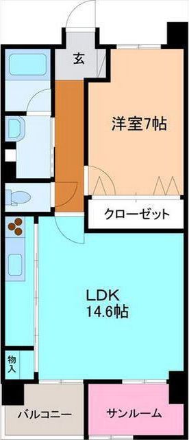 フォレスト金沢西泉の間取り